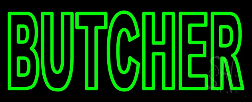 Butcher Neon Sign