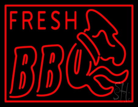 Fresh Bbq Neon Sign