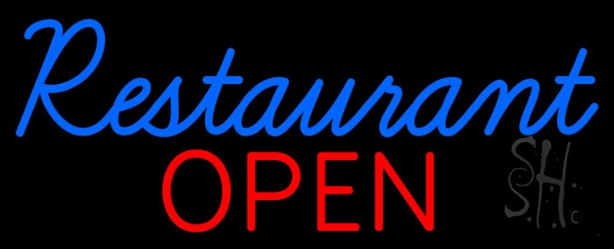 Restaurant Open Neon Sign