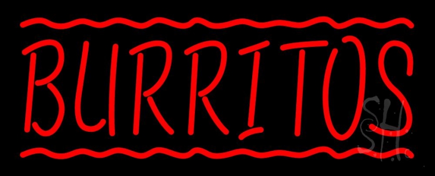 Burritos Neon Sign