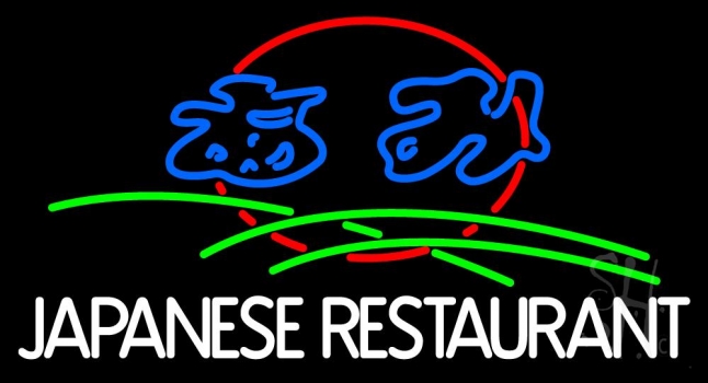 Japanese Restaurant Neon Sign