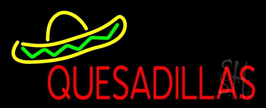 Quesadillas Neon Sign