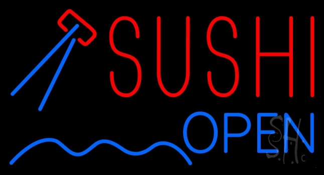 Sushi Open Neon Sign