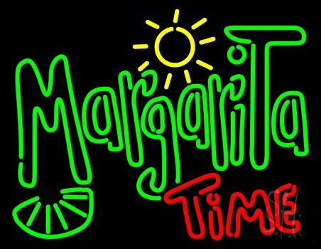 Margarita Time Neon Sign