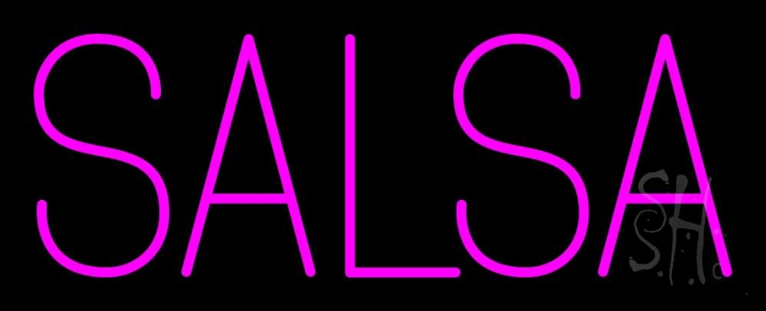 Pink Salsa Neon Sign