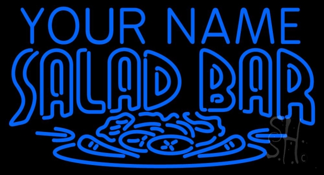 Custom Salad Bar Neon Sign