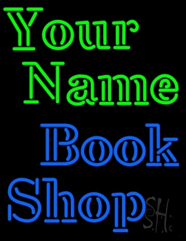 Custom Book Shop Neon Sign