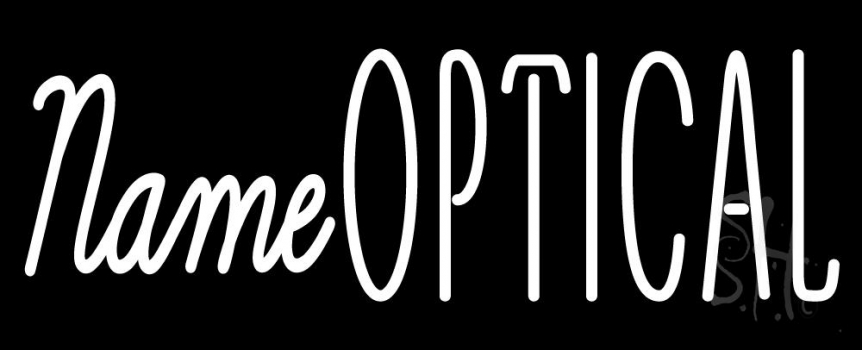 Custom Optical Neon Sign
