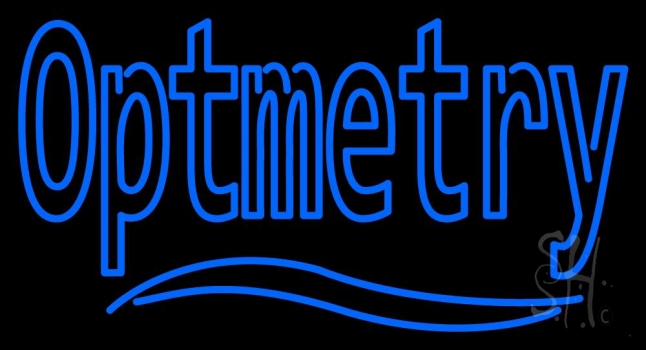 Optometry Neon Sign