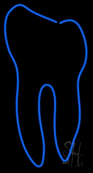 Tooth Logo Neon Sign