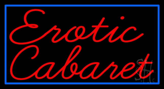 Erotic Cabaret Neon Sign