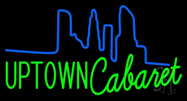 Uptown Cabaret Neon Sign