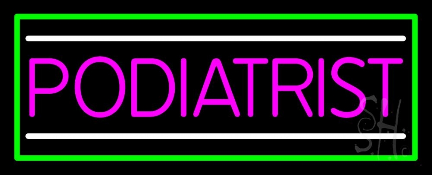 Simple Podiatrist Neon Sign