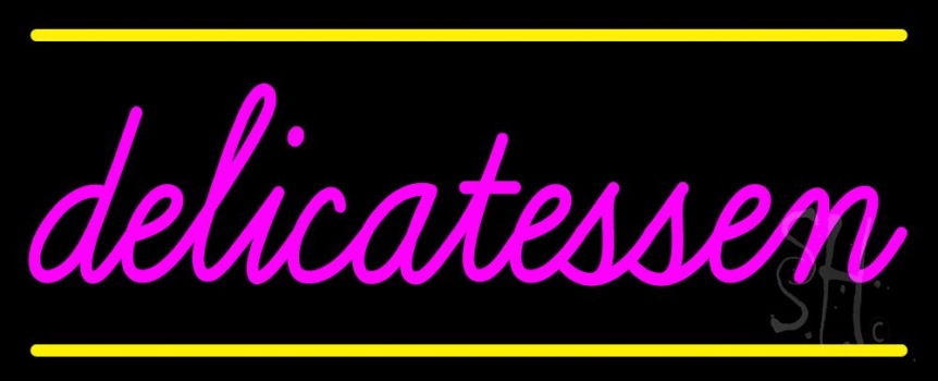 Delicatessen Neon Sign