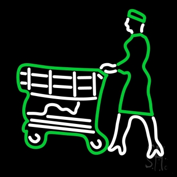 Grocery Logo Neon Sign