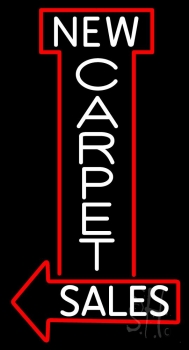 New Carpet Sale Neon Sign