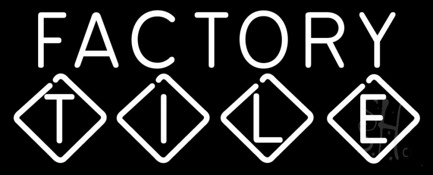 Factory Tile Neon Sign