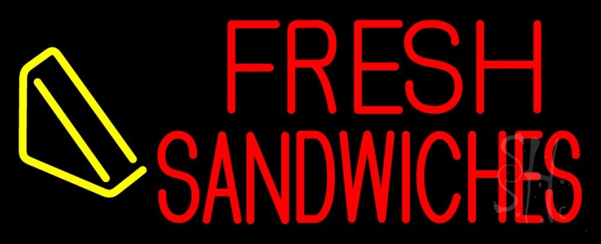 Fresh Sandwiches Neon Sign