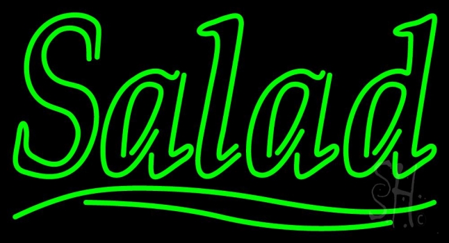 Green Salad Neon Sign