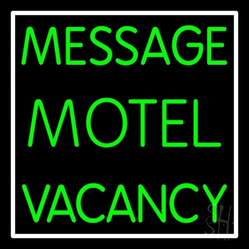Custom Motel Neon Sign