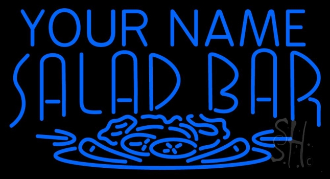 Custom Salad Bar Neon Sign