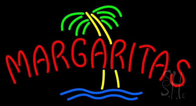 Red Margaritas Neon Sign