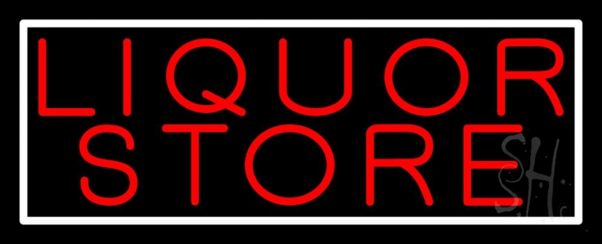 Liquor Store 1 Neon Sign