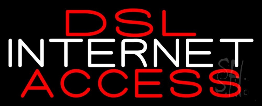 Dsl Internet Access Neon Sign