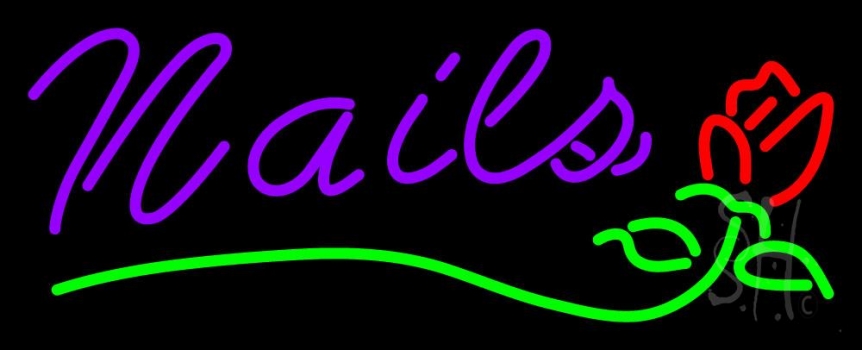 Nails Neon Sign