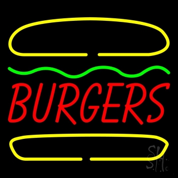 Burgers Neon Sign