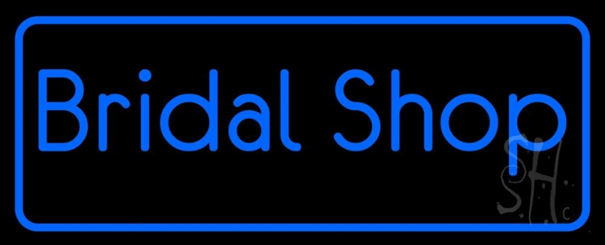 Bridal Shop With Border Neon Sign