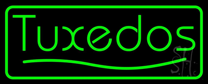 Green Tuxedos Neon Sign
