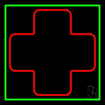 Hospital Plus Logo 1 Neon Sign