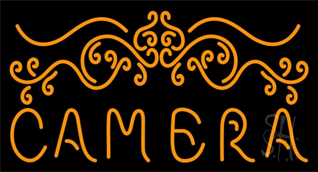 Camera Bar Neon Sign