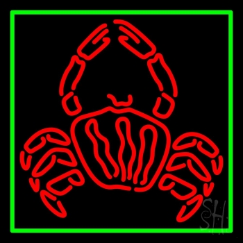 Crab Logo Red 1 Neon Sign