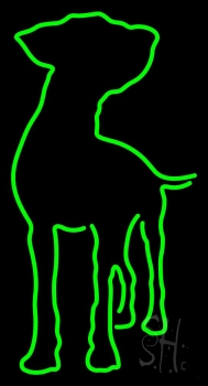 Dog Neon Sign