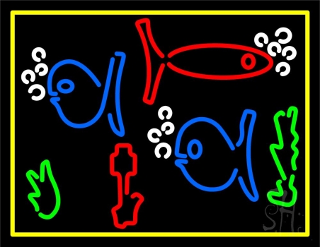 Logo Fish 1 Neon Sign