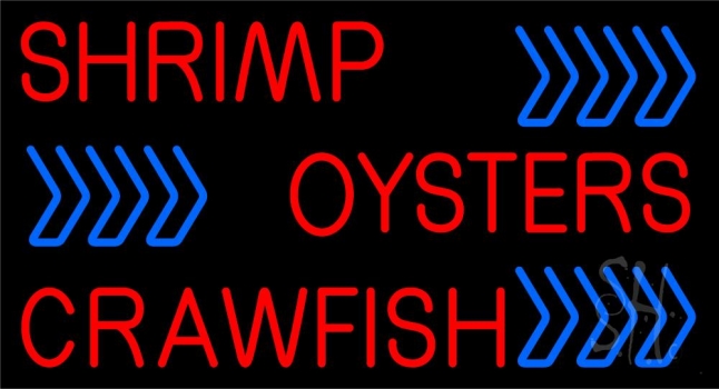 Oyster 1 Neon Sign
