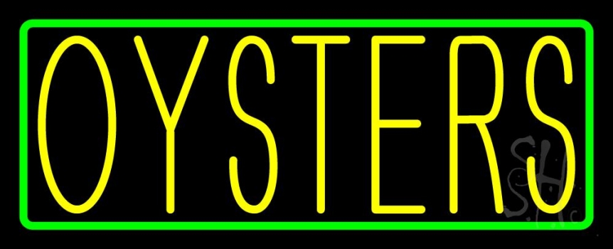 Oysters Neon Sign