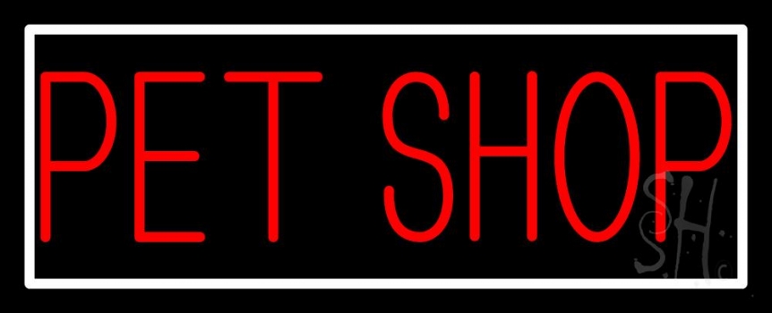 Pet Shop Block 1 Neon Sign