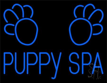 Puppy Spa Neon Sign