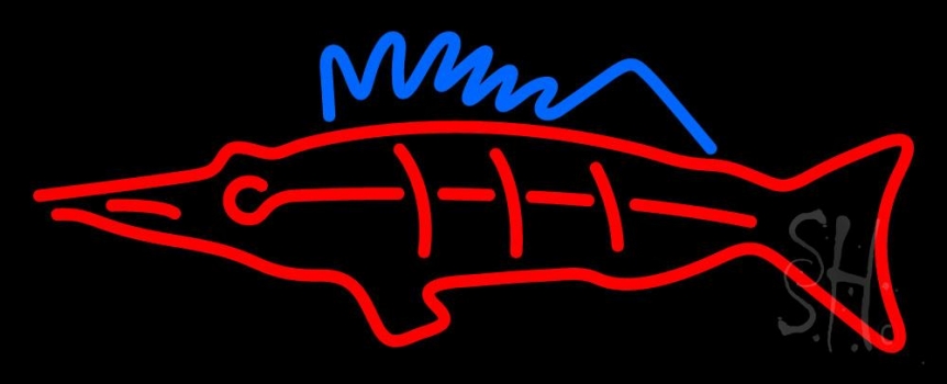 Red Fish 1 Neon Sign