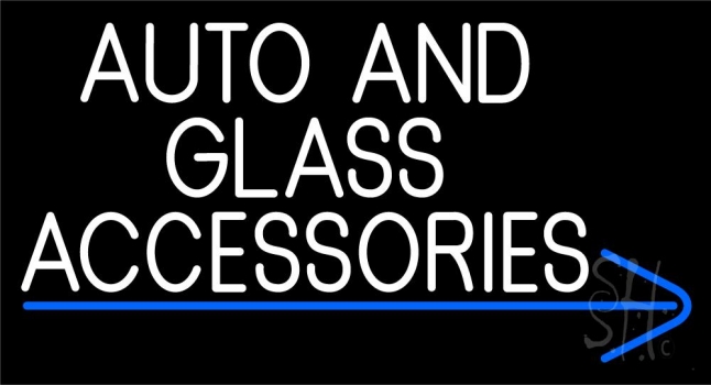 Auto And Glass Accessories 1 Neon Sign