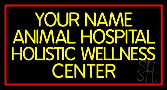 Custom Animal Hospital 1 Neon Sign
