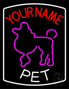 Custom Name Pet Neon Sign