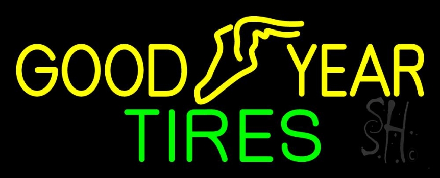 Goodyear Tires Neon Sign