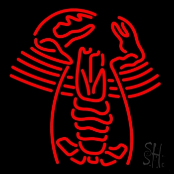 Red Lobster Logo Neon Sign