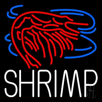Shrimp Block Neon Sign