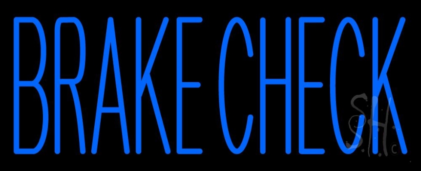 Brake Check Neon Sign