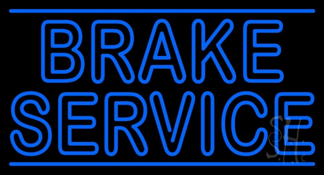 Brake Service Neon Sign